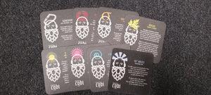 Pack of 8 beer mats / Pecyn o wyth mat cwrw